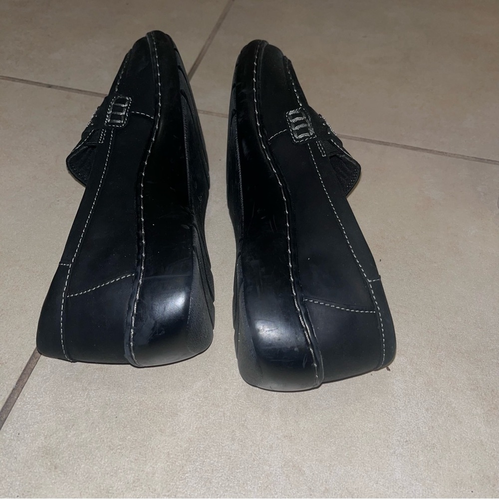 Clarks women’s Black Loafers - Picture 5 of 5